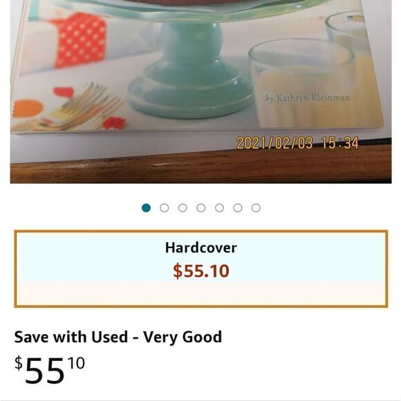 Birthday cakes hard back cookbook - Picture 3 of 3